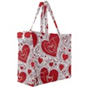 Be My Valentine Canvas Travel Bag View3