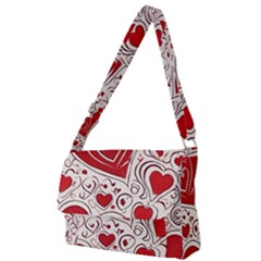 Be My Valentine Full Print Messenger Bag (s)