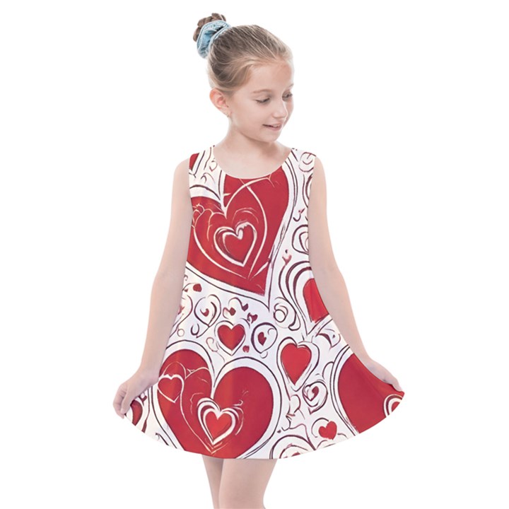 Be My Valentine Kids  Summer Dress