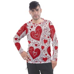 Be My Valentine Men s Pique Long Sleeve T-shirt