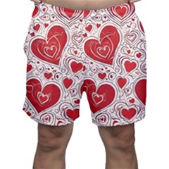 Be My Valentine Men s Shorts by pollyparadiseartshop