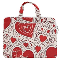 Be My Valentine Macbook Pro 15  Double Pocket Laptop Bag 