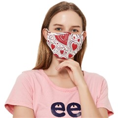 Be My Valentine Fitted Cloth Face Mask (adult)