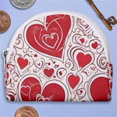 Be My Valentine Horseshoe Style Canvas Pouch