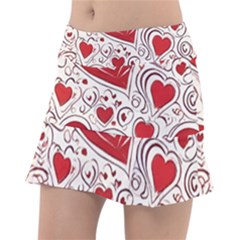 Be My Valentine Classic Tennis Skirt