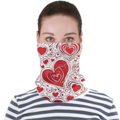 Be My Valentine Face Seamless Bandana (adult) by pollyparadiseartshop