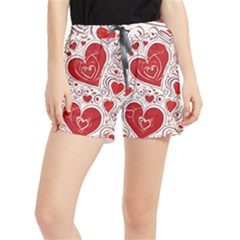 Be My Valentine Women s Runner Shorts by pollyparadiseartshop