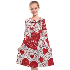 Be My Valentine Kids  Midi Sailor Dress