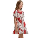 Be My Valentine Kids  Short Sleeve Dolly Dress View3