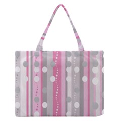 Candy Zipper Medium Tote Bag by pollyparadiseartshop