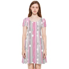 Candy Inside Out Cap Sleeve Dress