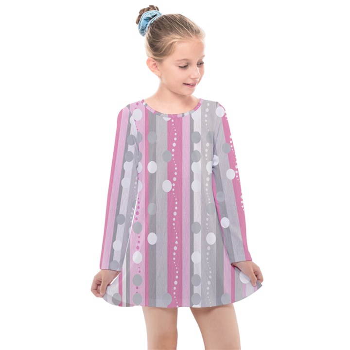 Candy Kids  Long Sleeve Dress