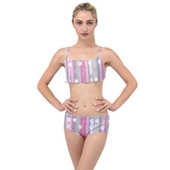 Candy Layered Top Bikini Set