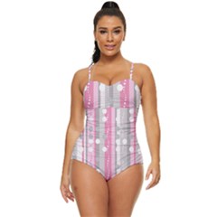 Candy Retro Full Coverage Swimsuit