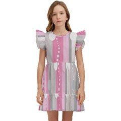 Candy Kids  Winged Sleeve Dress