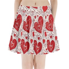 Be My Valentine Pleated Mini Skirt