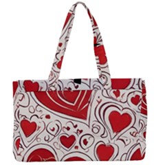 Be My Valentine Canvas Work Bag