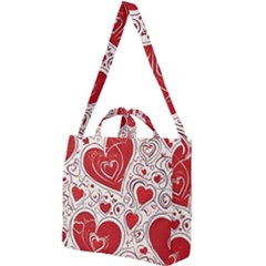 Be My Valentine Square Shoulder Tote Bag