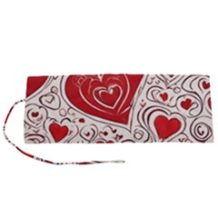 Be My Valentine Roll Up Canvas Pencil Holder (s)