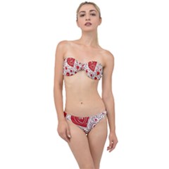 Be My Valentine Classic Bandeau Bikini Set