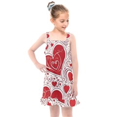 Be My Valentine Kids  Overall Dress