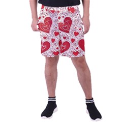 Be My Valentine Men s Pocket Shorts by pollyparadiseartshop