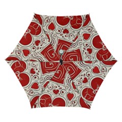 Be My Valentine Automatic Folding Umbrella With Case (small)