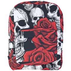 Roses And Skulls Full Print Backpack