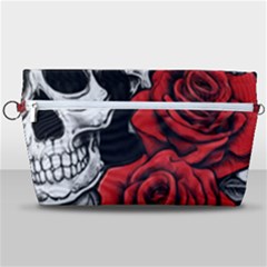 Roses And Skulls Handbag Organizer