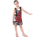 Roses and Skulls Kids  Sleeveless Dress View1