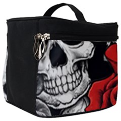 Roses And Skulls Make Up Travel Bag (big)