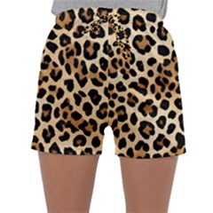 Leopard Sleepwear Shorts