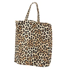 Leopard Giant Grocery Tote