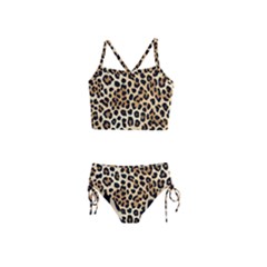 Leopard Girls  Tankini Swimsuit