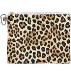 Leopard Canvas Cosmetic Bag (xxxl)