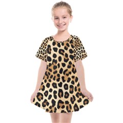 Leopard Kids  Smock Dress