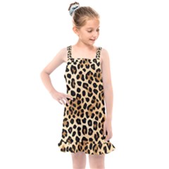 Leopard Kids  Overall Dress