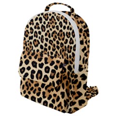 Leopard Flap Pocket Backpack (small)