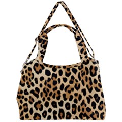 Leopard Double Compartment Shoulder Bag