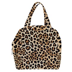 Leopard Boxy Hand Bag