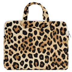 Leopard Macbook Pro 13  Double Pocket Laptop Bag