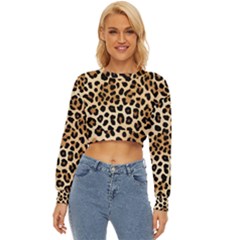 Leopard Lightweight Long Sleeve Sweatshirt