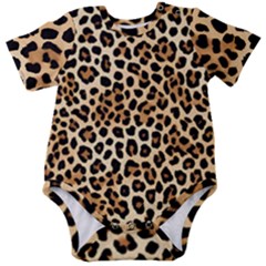 Leopard Baby Short Sleeve Bodysuit