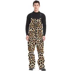 Leopard Men s Front Zip Ski And Snowboard Bib Pants