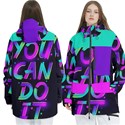 You Can Do It You Can Do It Women s Multi Pockets Zip Ski and Snowboard Waterproof Breathable Jacket View1