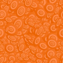 orange abstract 45s