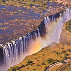 waterfall africa zambia