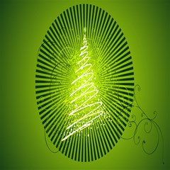 vector chirstmas tree design