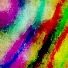 colorful abstract paint splats background