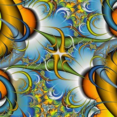 random fractal background image